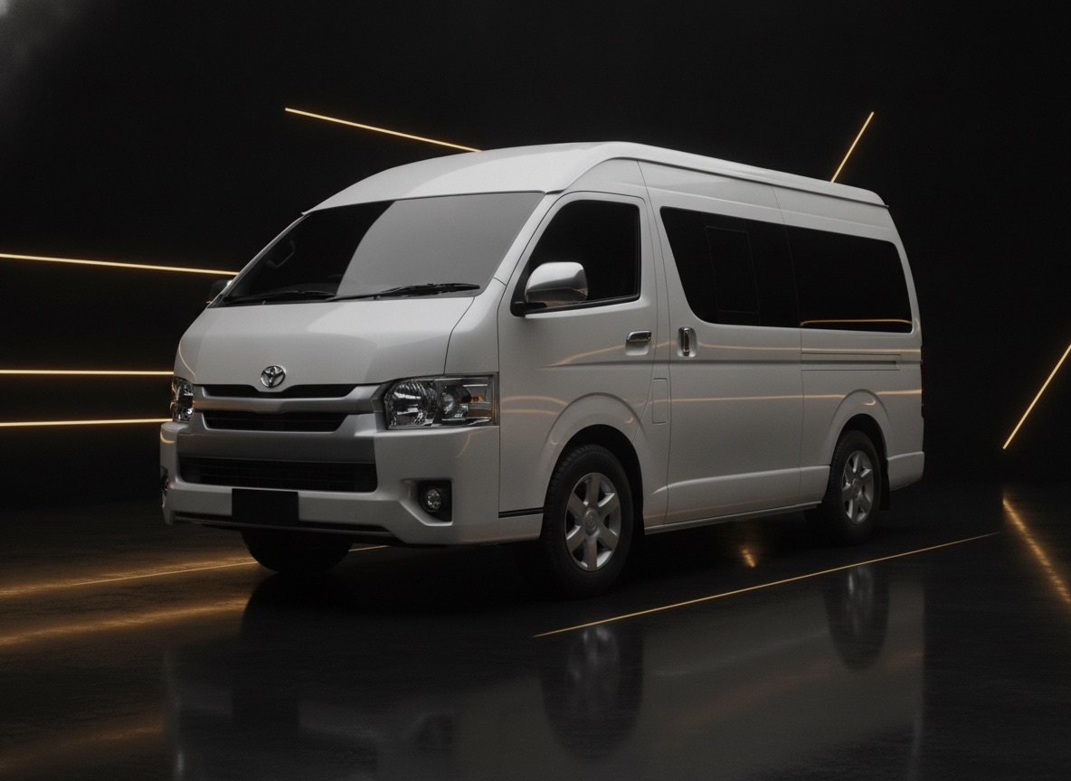 Toyota Commuter รถตู้เช่าพร้อมคนขับ