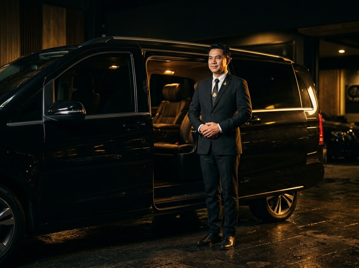คนขับรถตู้มืออาชีพ Kingtocar professional driver