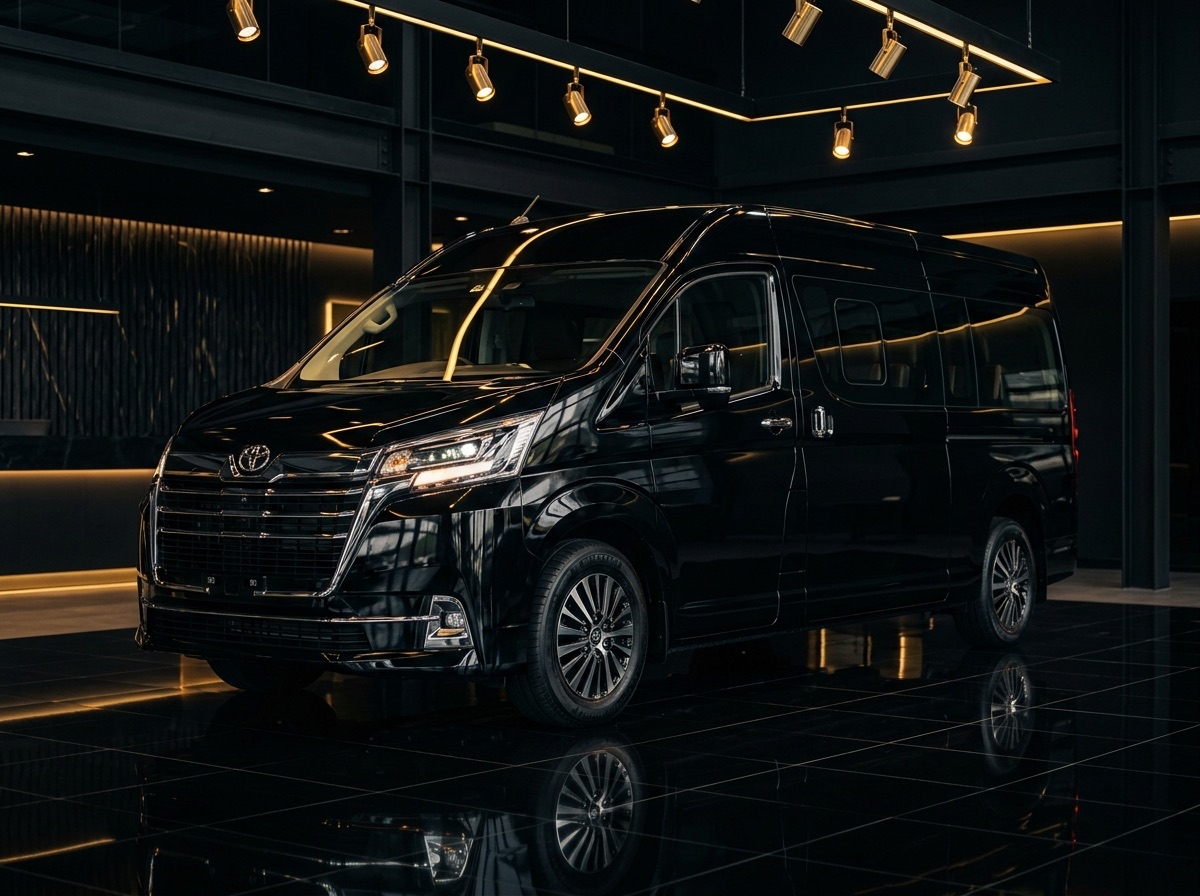 Toyota Commuter รถตู้เช่าพร้อมคนขับ