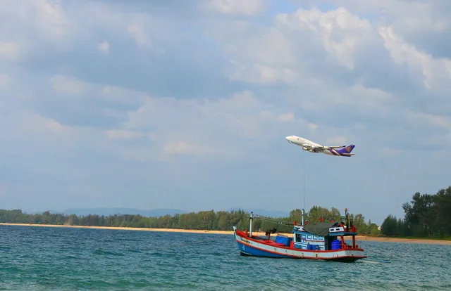 マイカオでの飛行機ウォッチング